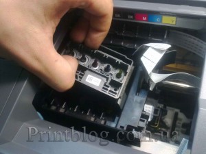 Как снять ПГ Epson T1100