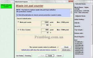 Adjustment program Epson Stylus CX7300