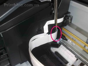 Как снять печатающую головку с Epson SX420,SX425,SX430_8