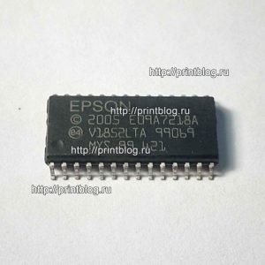 Микросхема шифратор E09A7218A для Epson R290, T50, P50, L800 (драйвер печатающей головки принтера Epson)