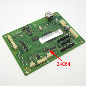 Микросхемы K9F1G08U0E и 24C64 для Samsung CLX-3305, C460 прошитые фикс прошивкой