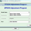 Adjustment program SX230, SX230W