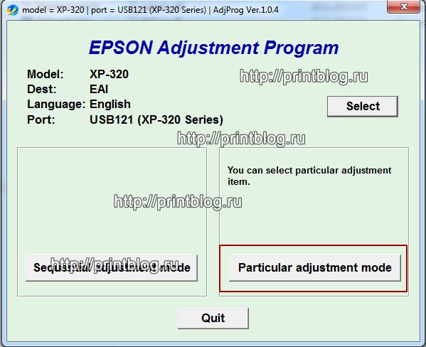 Epson XP-320 ошибка E-11 (Е-11). Сброс памперса Epson XP-320
