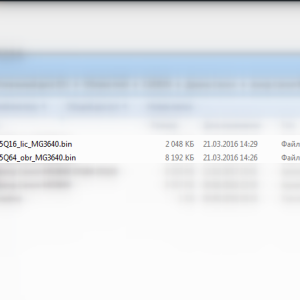 Canon Pixma MG3640 дампы микросхем 25Q64 и 25Q16