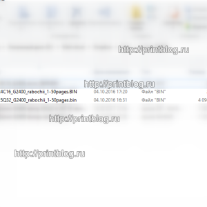Canon G2400 дампы микросхем 25Q32 и 24C16 для сброса ошибки памперса (5B00)