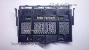 1550817 (E6764) Контактная площадка картриджей в сборе Epson Stylus SX230, SX235W, SX430W, SX435W, SX438W, SX440W, SX445W
