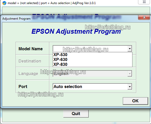 epson adjustment program xp 630