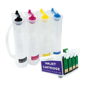 СНПЧ для Epson WF-7015, WF-7515, WF-7525, BX925FWD, BX935WD (T1291-T1294)