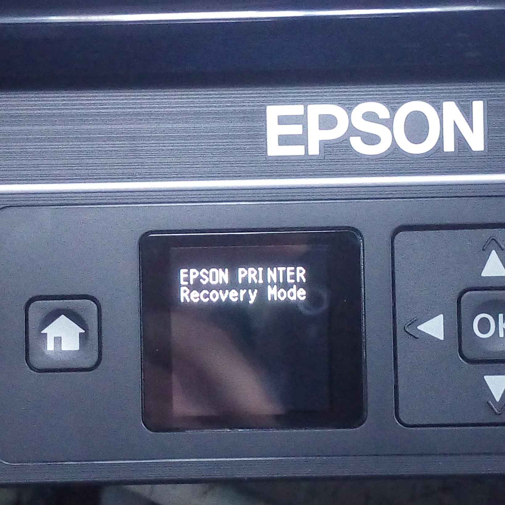 Epson XP-342 EPSON PRINTER Recovery mode