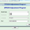 EPSON L455, L456 Adjustment program Ver. 1.0.2 build 5880 (сброс памперса)