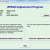 Adjustment program для Epson Stylus T30, Workforce 30