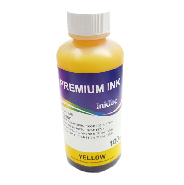 Чернила InkTec (E0010-100MY) Yellow, водорастворимые, 100 мл