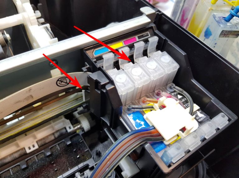 Как почистить головку принтера