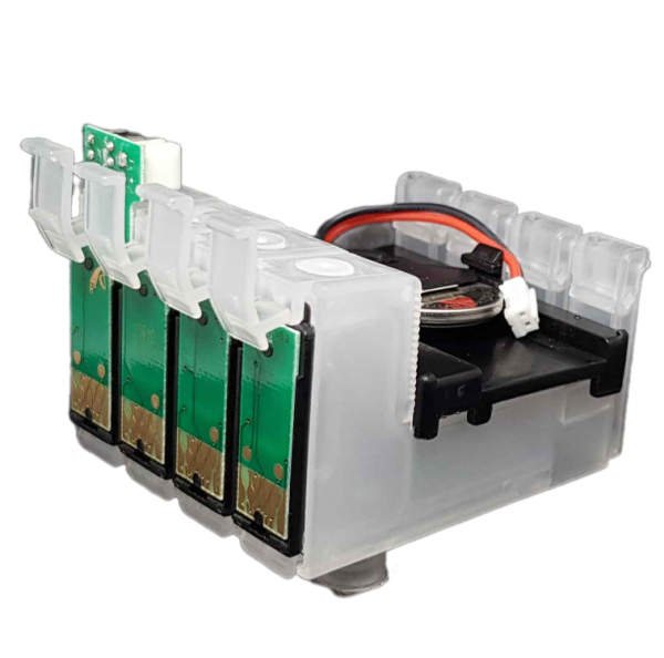 Картриджи с чипом, с батарейкой для СНПЧ Epson S22, SX130, SX125