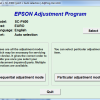 EPSON SC-P400 Adjustment program Ver. 1.0.4 (сброс памперса)