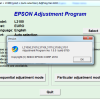 EPSON L3100, L3101, L3110, L3111, L3150, L3151 Adjustment program Ver. 1.0.0 build 6780 (сброс памперса)