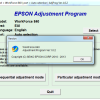 Adjustment program Epson WF 840, 845