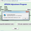 Adjustment program Epson M100, M105, M200, M205 (сброс памперса)