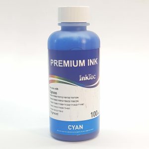 Чернила InkTec (E0013-100MC) Cyan Pigment (голубые, синие), пигментные, 100 мл.