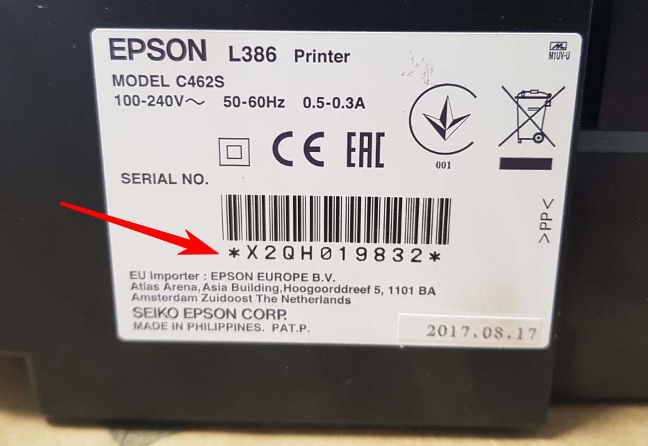 Инициализация главной платы Epson L386 (Initial setting). Делаем из Epson L385 Epson L386