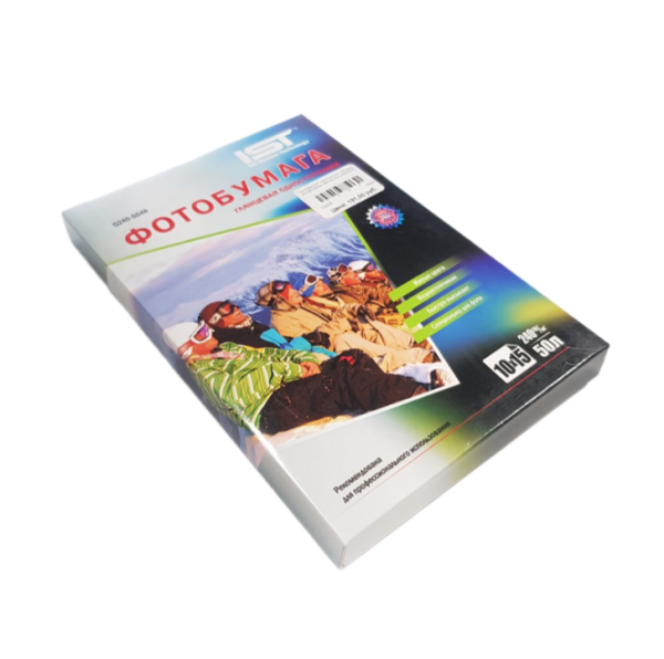 Фотобумага IST односторонняя, глянцевая, 4R (100x150мм), 240 гр/м, 50л (G240-504R)