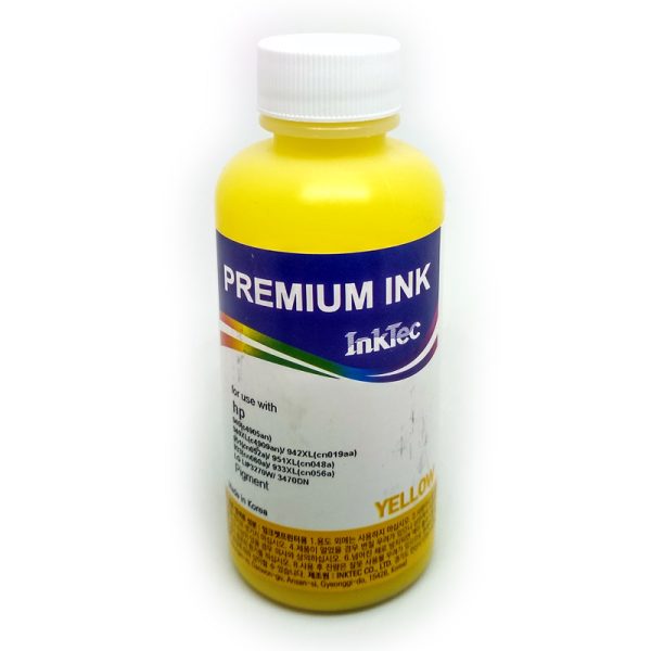 Чернила-HP-InkTec-H8940-100MY-Yellow-Pigment-жёлтые-пигментные-100