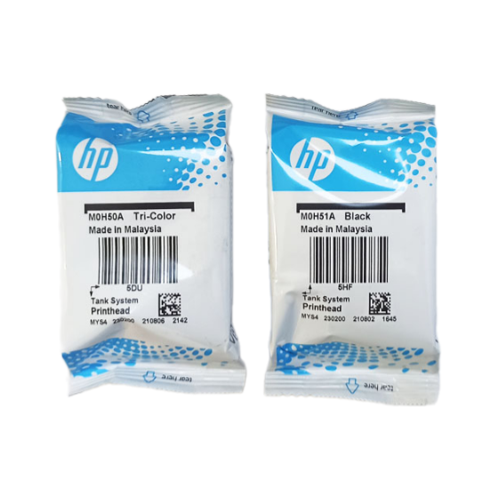 Комплект печатающих головок M0H51A (black) и M0H50A (color) для HP GT5810, GT5820, InkTank 310/410/415/419/450