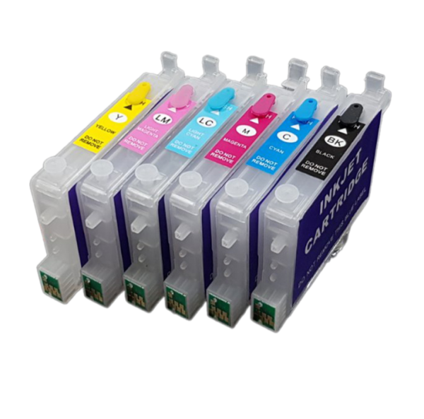 Картриджи (ПЗК, ДЗК) T0486 для Epson RX500, RX600, R300, R300M, R320, R220, R200, R340, RX620, R320