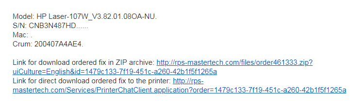 Как прошить HP Laser 107w (или 107a, 107r) фикс-прошивкой