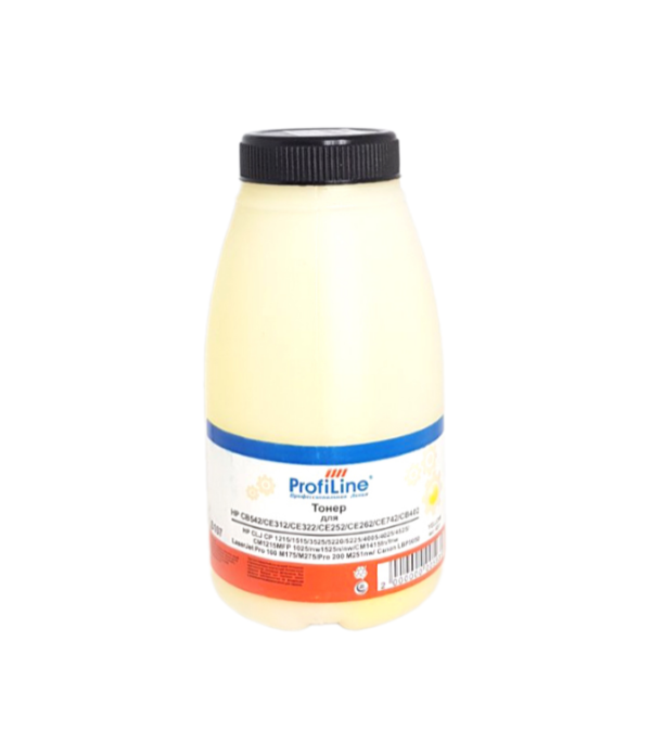 Тонер HP CLJ CP1215 Yellow фл. 45г. Profiline CB542, CE312, CE322