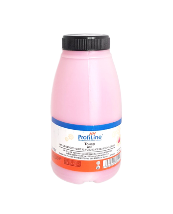 Тонер HP CLJ CP1215 Magenta фл. 45г. Profiline CB543, CE313, CE323