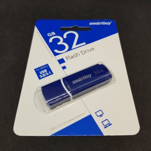 Флеш-накопитель Smartbuy 32Gb USB3.0 Синий (SB32GBCRW-BI)