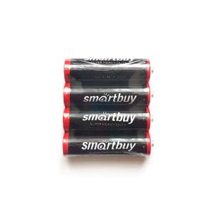 Батарейка Smartbuy LR6, AA, Eco , солевая (SBBZ-2A04S) спайка 4 шт.