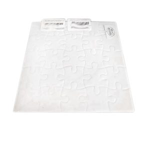 Пазл прямоугольный для сублимационной печати (25 элементов, 105*105 мм)