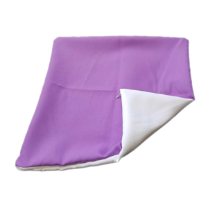 Наволочка 40*40см, белый/фиолетовый, габардин, для сублимации