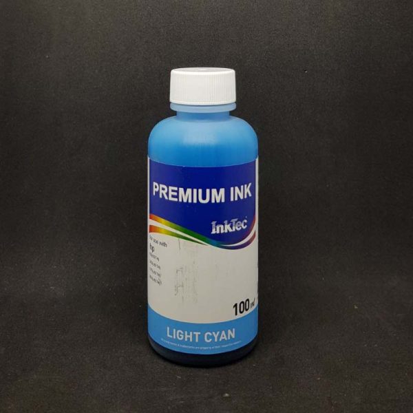 Чернила HP InkTec (H3070-100MLС) Light Сyan Dye, светло-синий водорастворимый, 100 мл, C8774