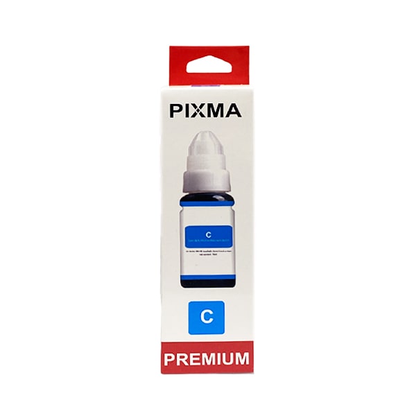 Чернила REKOVA, 70 мл. Canon GI-490, Cyan (голубые), водные, в коробке