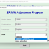Adjustment program Epson L6550 (ПАМПЕРС НЕ СБРАСЫВАЕТ, только Platen pad counter)