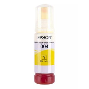 Чернила Epson 004 Yellow (жёлтый) 65 мл. original