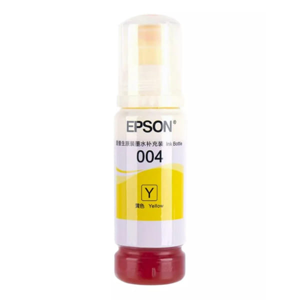 Чернила Epson 004 Yellow (жёлтый) 65 мл. original