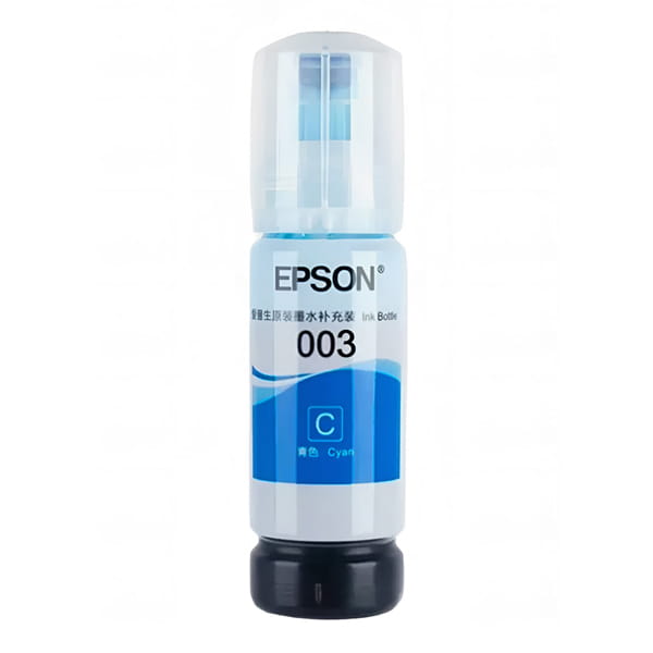 Чернила Epson 003 Cyan 65 мл. (голубой) original
