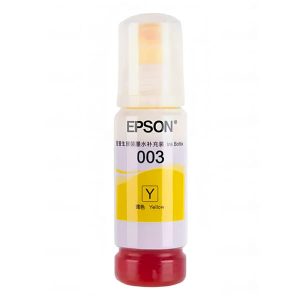 Чернила Epson 003 Yellow (жёлтый) 65 мл. original