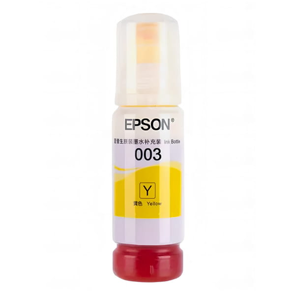 Чернила Epson 003 Yellow (жёлтый) 65 мл. original