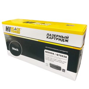 Картридж Hi-Black (HB-Q5949A/Q7553A) для HP LJ 1160, 1320, P2015, Canon 715, Универс, 3,5K