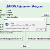 Adjustment program Epson L8100 (ПАМПЕРС НЕ СБРАСЫВАЕТ, только Platen pad counter)