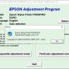 Adjustment program Epson PX830FWD