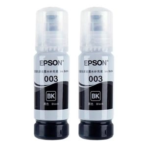 Чернила Epson 003 Black 2х65 мл. (чёрный) original