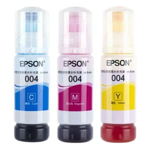 Комплект оригинальных чернил Epson (краски) серия 004 3 цвета