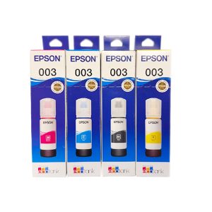 Чернила Epson 003 комплект 4 цвета по 65 мл оригинальные в коробках